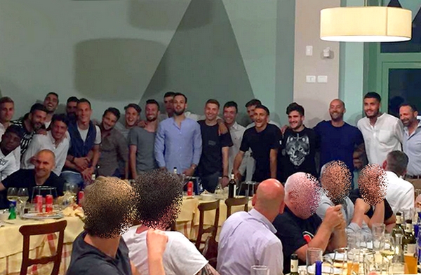 Perugia, clima sereno alla cena di fine anno
