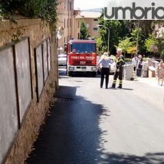 Auto fuori controllo, donna ferita a Perugia
