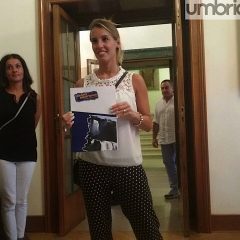 Terni, Tania Cagnotto: «Felice di aiutare»