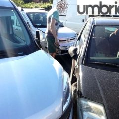 Perugia, incidente a 3: paura e traffico in tilt