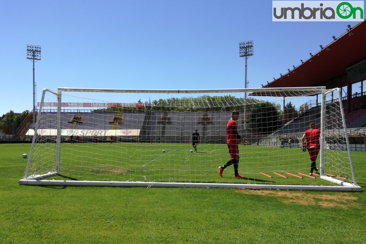 Allenamento ‘saluto’ per il Perugia
