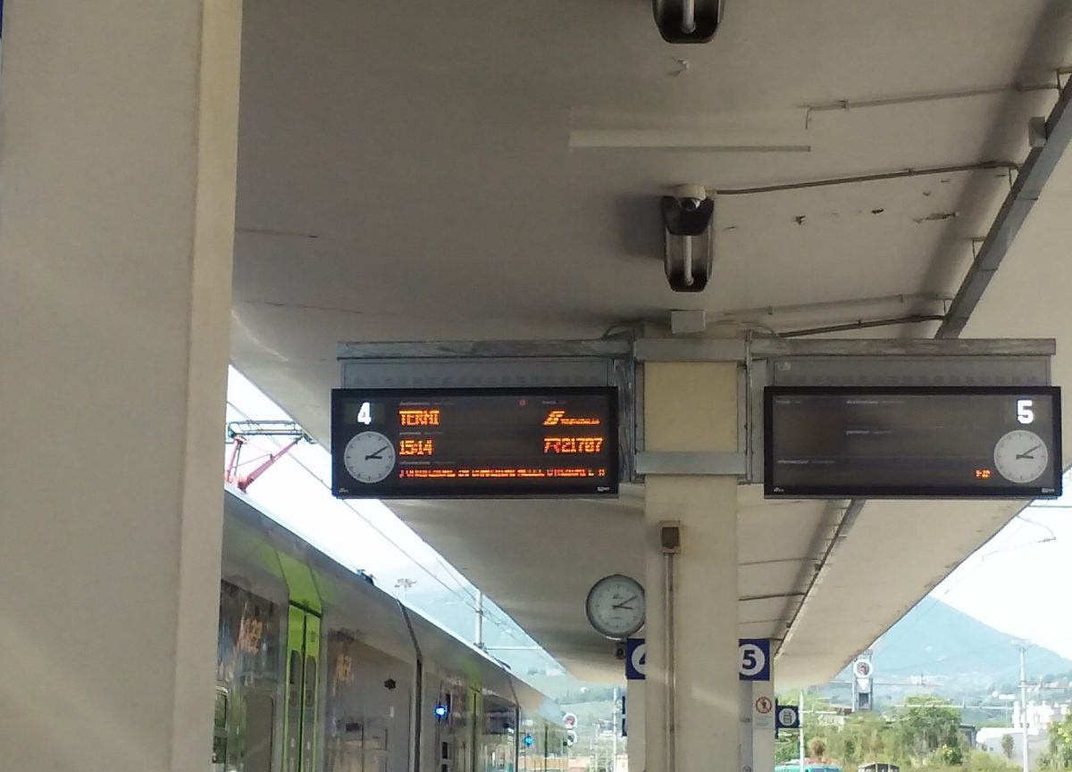 Foligno, informazione ‘moderna’ alla stazione UmbriaON