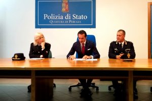 Questura Perugia Lucia Ziliotto Francesco Messina Virgilio Russo