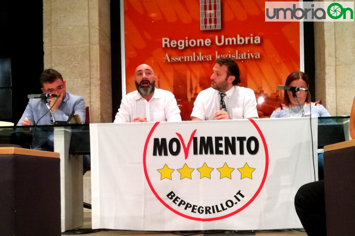 umbria emergenza lavoro conferenza regione M5S