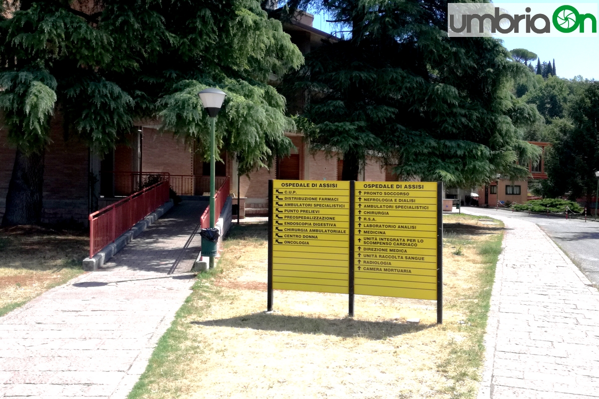 Ospedale di Assisi ingresso reparti