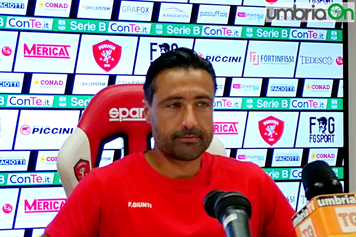 Federico Giunti in conferenza stampa