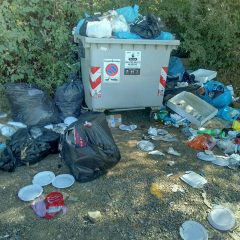 Nuovo sport a Perugia: «Lancio dei rifiuti»