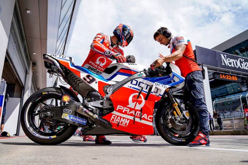 MotoGp, in Austria (5°) seconda fila Petrucci