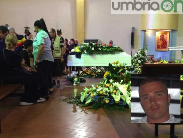 Terni, Stefano Damato: in tanti a dirgli addio