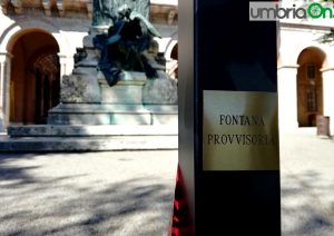 Fontana provvisoria giardini carducci perugia