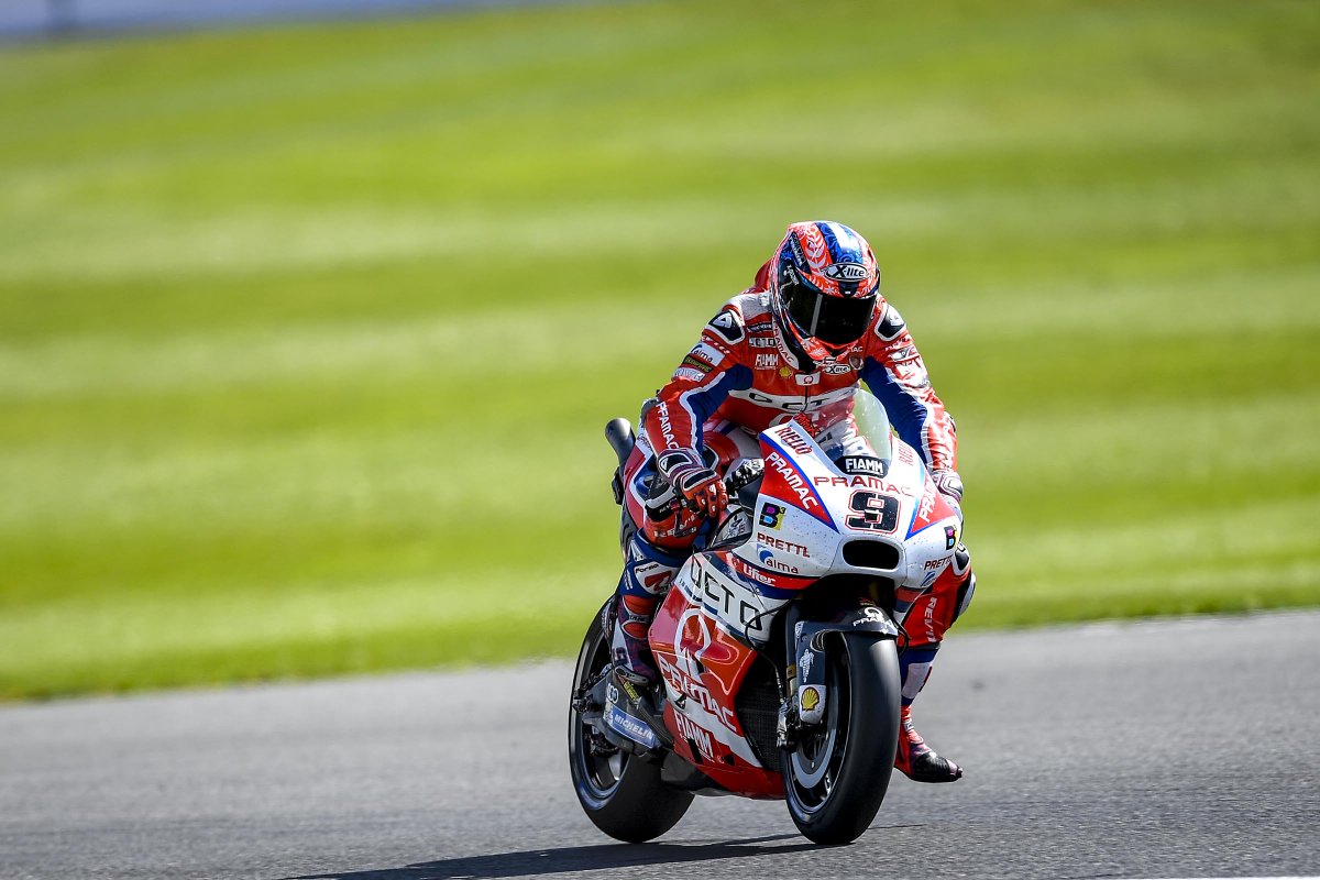 MotoGp, Silverstone: Petrucci in sesta fila