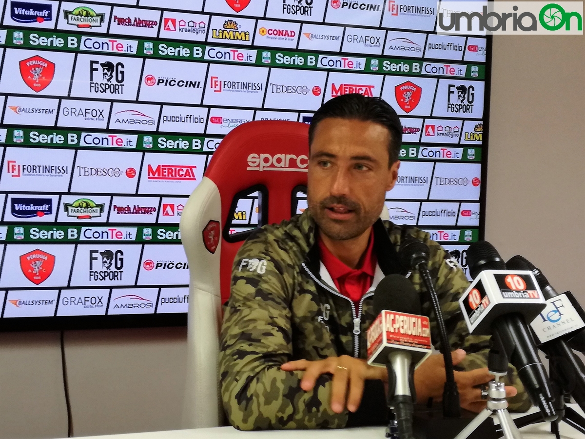 Federico Giunti in conferenza