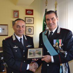 Carabinieri, Terni saluta Pietro Petronio