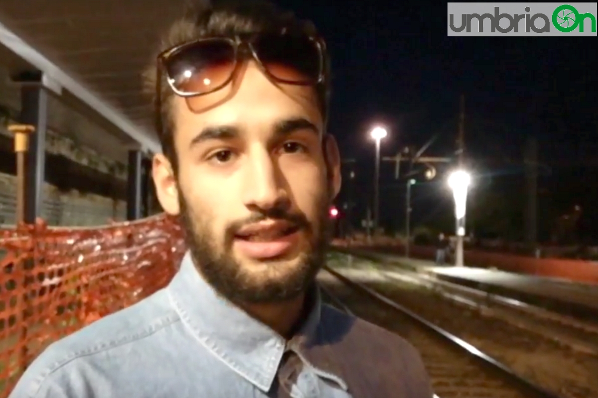 «Il mio ultimo treno da Perugia verso casa»