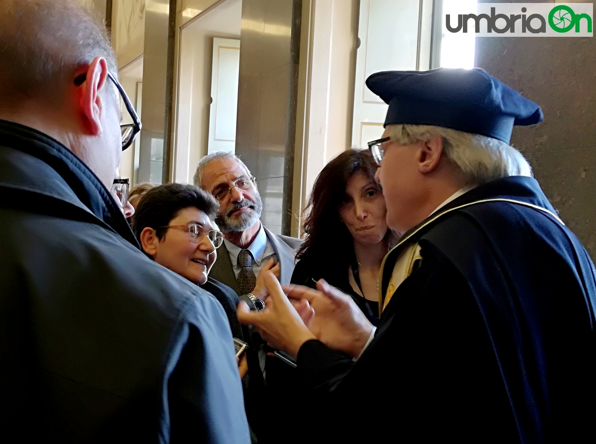 inaugurazione università stranieri perugia 2017 Vittorio Sgarbi