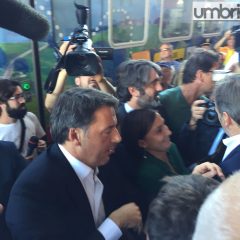 Renzi in Umbria: «Voglio imparare»