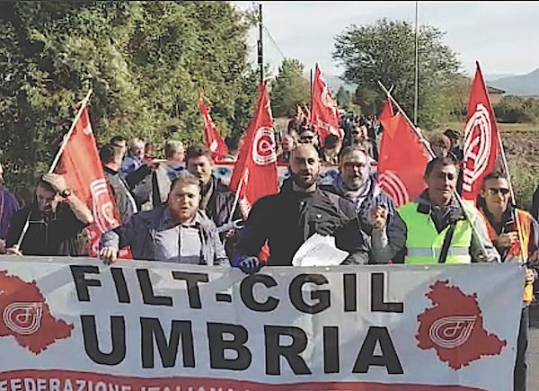 Terni: «Ecco perché siamo in sciopero»