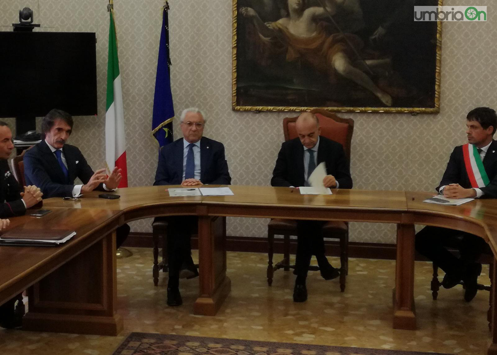 Perugia: «Più sicura rispetto al passato»