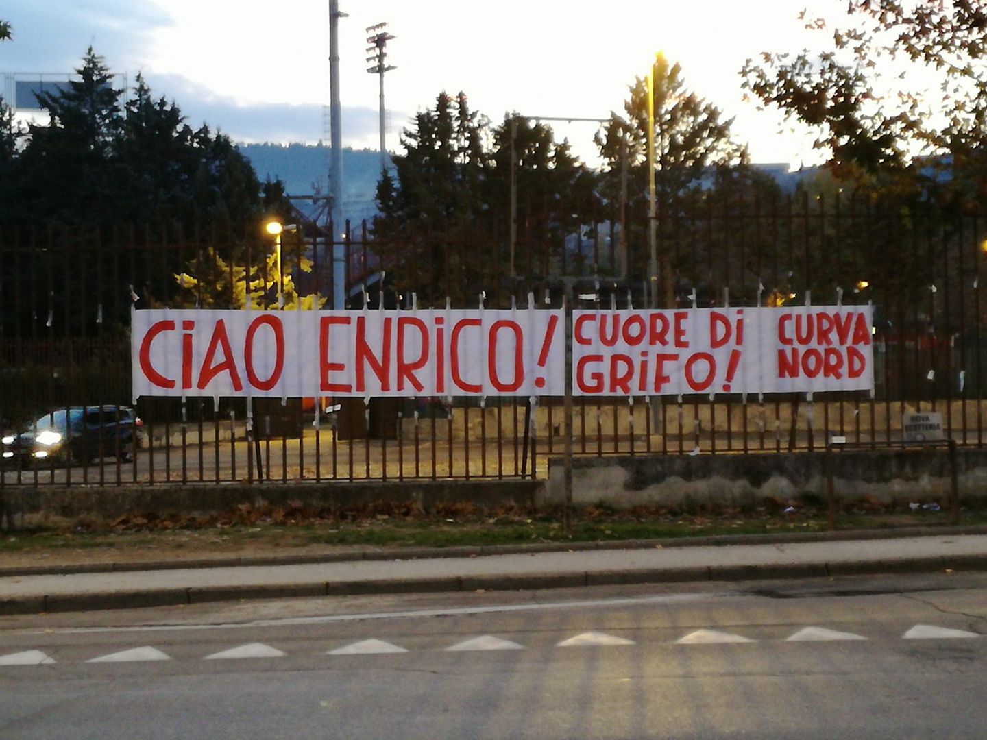 Enrico Santilli, ricordato al ‘Curi’
