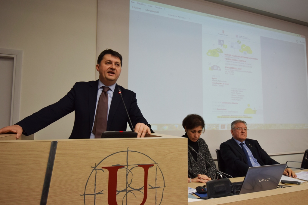 Piano sanitario Umbria «Percorso condiviso»