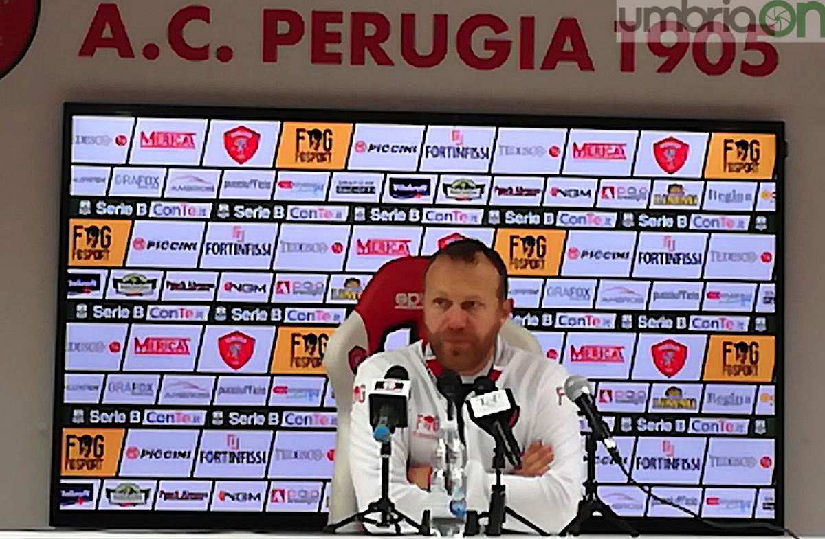 Perugia – Ascoli 1-0 Breda: «Soddisfatto»