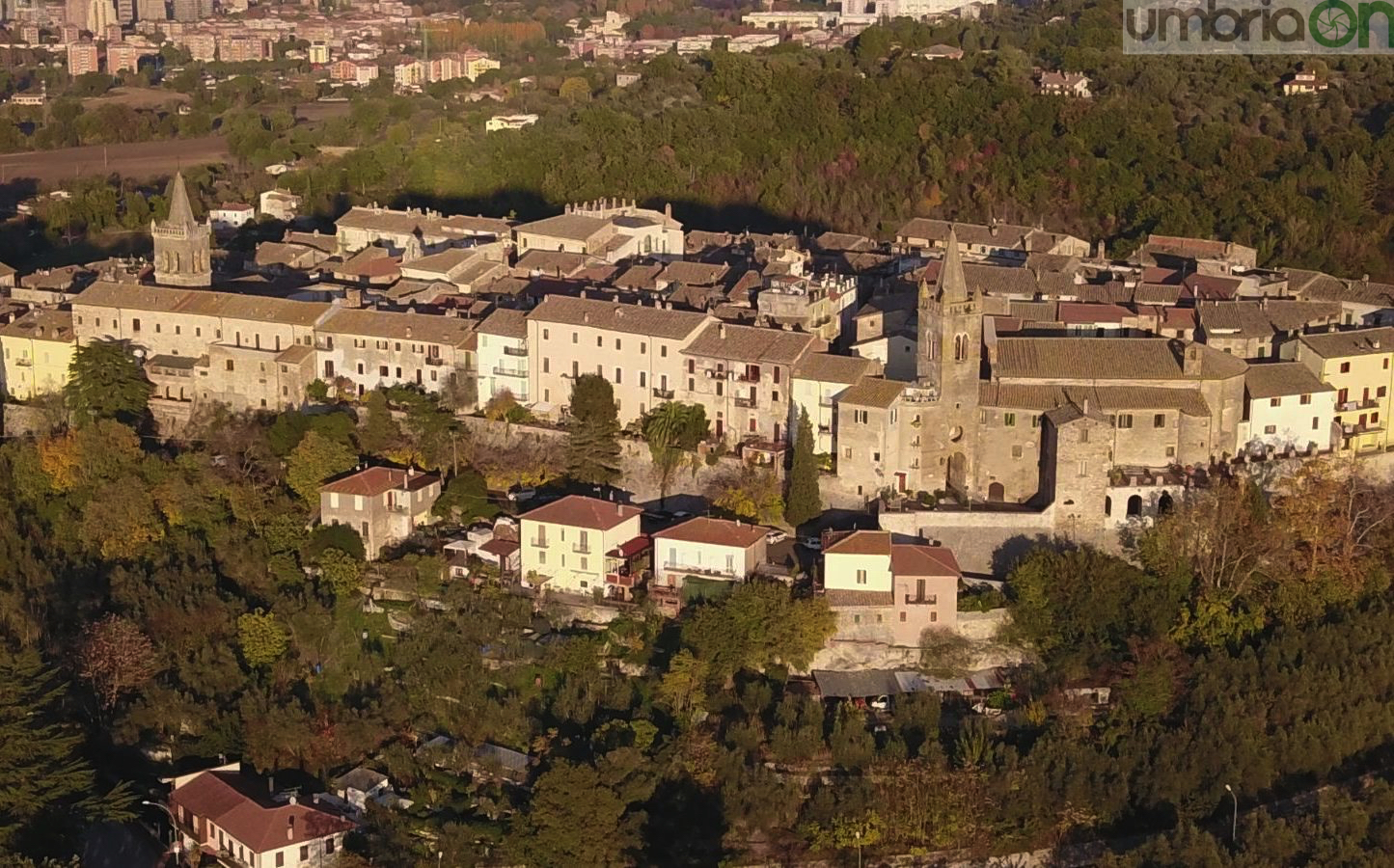 Collescipoli Terni drone 14 umbriaON
