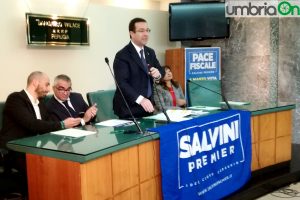 Lega Umbria candidati camera senato presentazione candiani