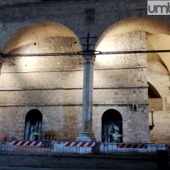 Perugia, un mese dopo Logge ancora recintate