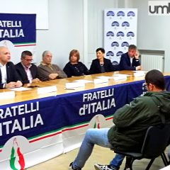 Elezioni, FdI: «L’Umbria decisiva il 4 marzo»