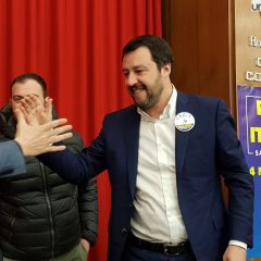 Terni, amministrative: Salvini torna in città