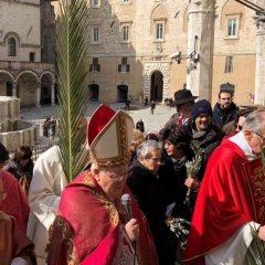Domenica delle Palme, Bassetti in processione