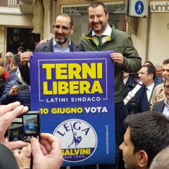 Elezioni Terni, Matteo Salvini torna in città