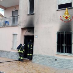Monte Castello Vibio, incendio in abitazione
