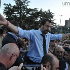Salvini a Terni: «Non siamo una colonia»