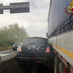 ‘Panino’ in superstrada Traffico in tilt a Bastia