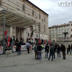 Perugia, l’ultima volta del concerto in centro