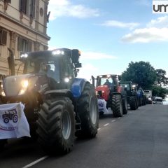 Col trattore a Perugia: andiamo a protestare