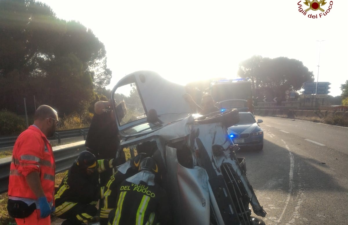 Incidente a Collestrada Due persone ferite