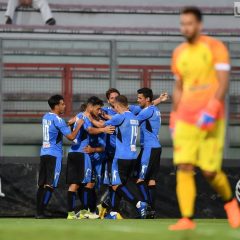Perugia-Novara 1-3 Grifo fuori dalla Coppa