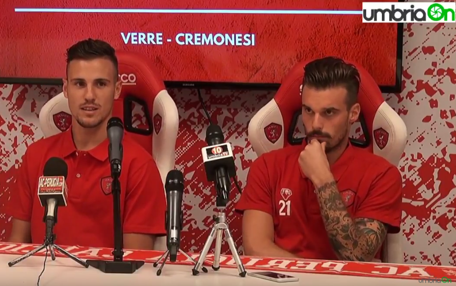 Perugia, presentazione di Verre e Cremonesi