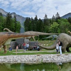 Ad Amelia dinosauri a grandezza naturale