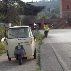 Ciclostorica, ripulite le strade per Assisi
