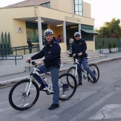 Terni, al via i controlli della polizia in bici