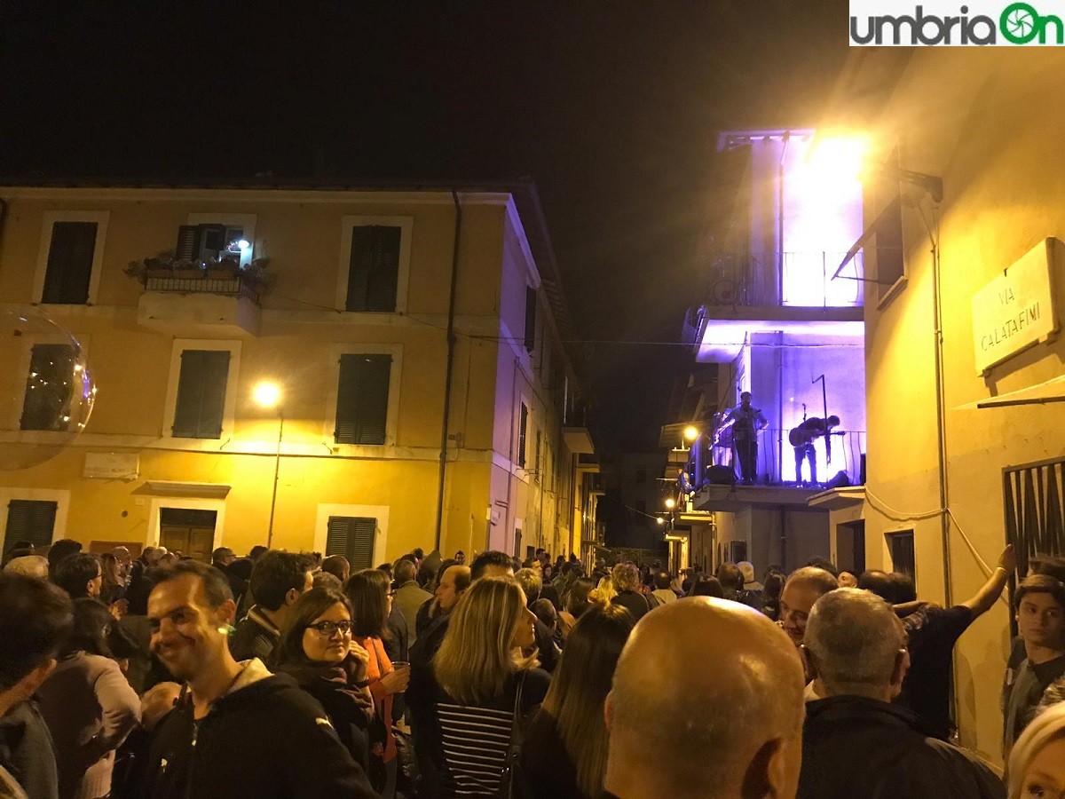 Il ‘Concerto balconi’ colora Sant’Agnese