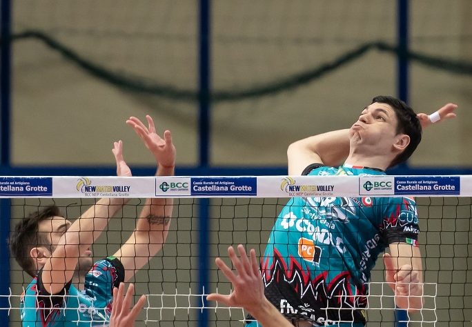 La Sir allunga: 3-0 a Castellana Grotte