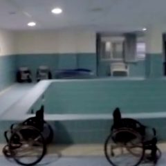Piscina ospedale Perugia, c’è ‘Striscia’