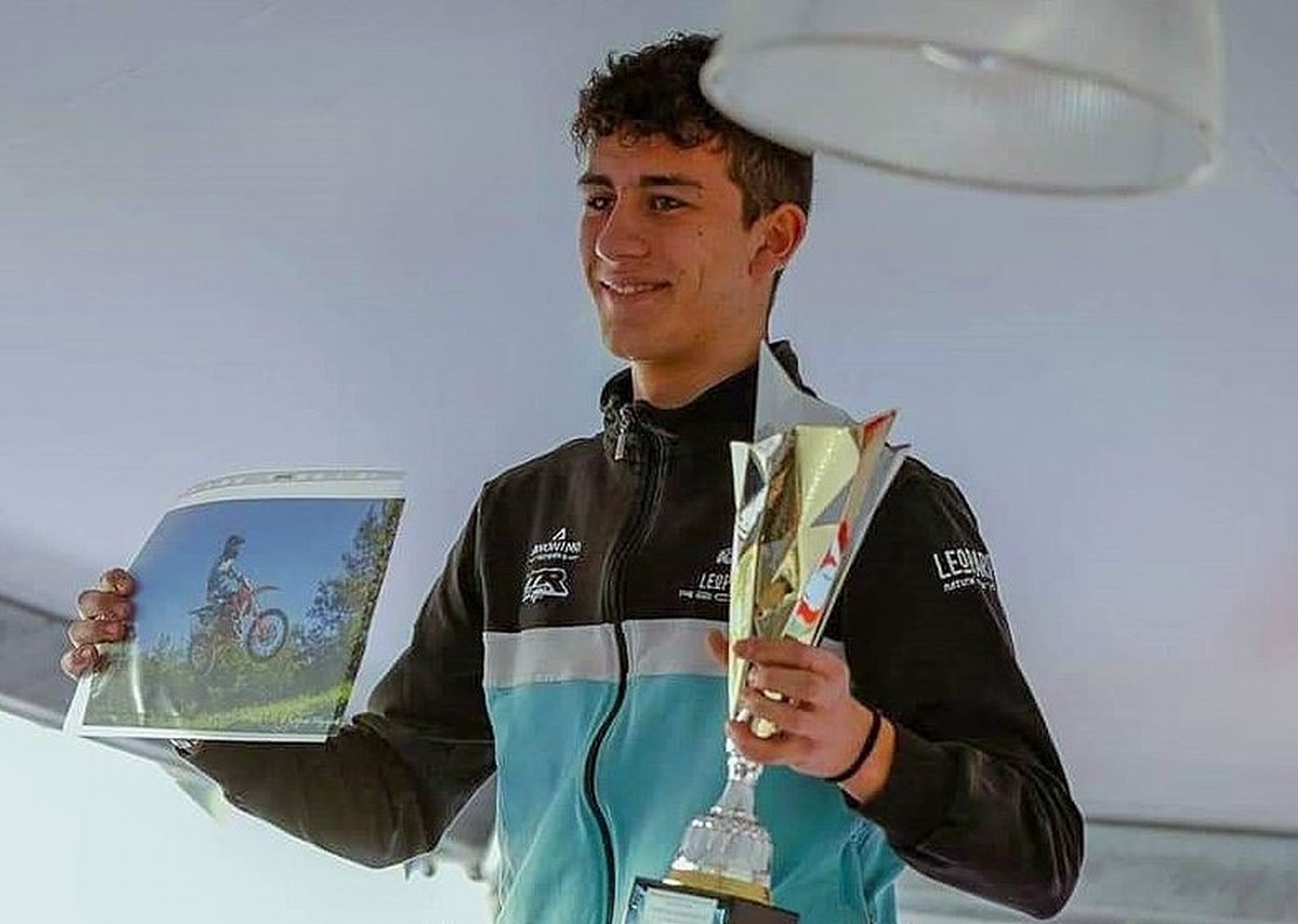 Terni, Spina si fa largo nel motocross
