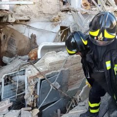 Esplosione a Spoleto, notevoli i danni