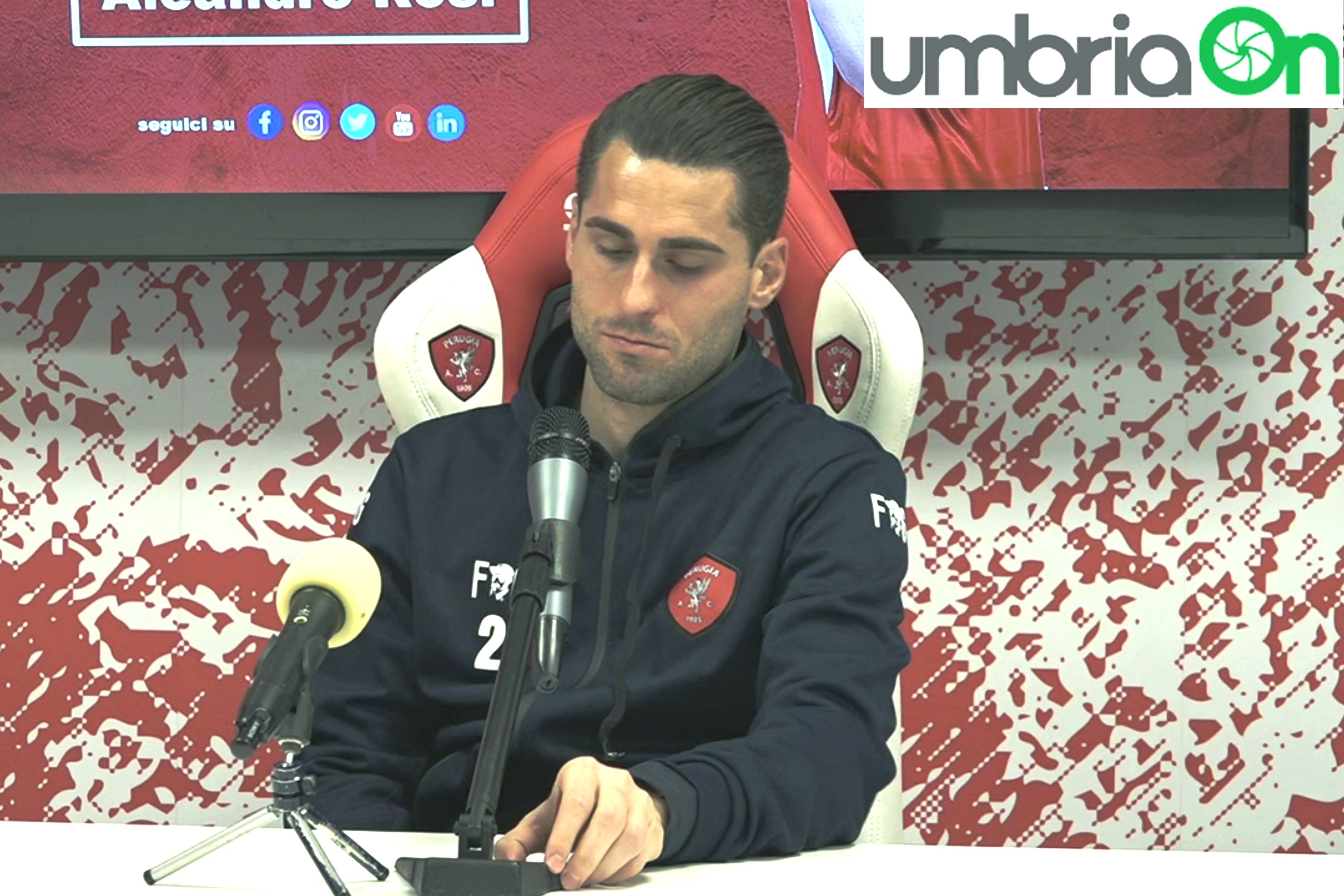 Perugia, presentazione di Aleandro Rosi