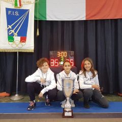 Foconi e sciabola under 14, medaglie CST